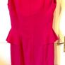 Hunters & Gatherers pink cowl neck peplum dress Image 4