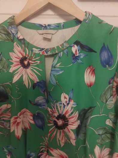Green Floral Dress