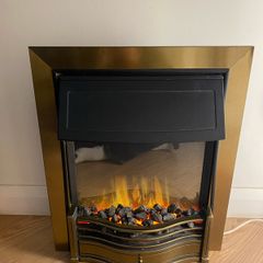 Inset 2kW Fireplace for 16" or 18" wide grate