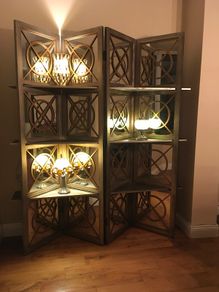 Decorative Screen/ shelves