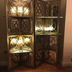 Decorative Screen/ shelves
