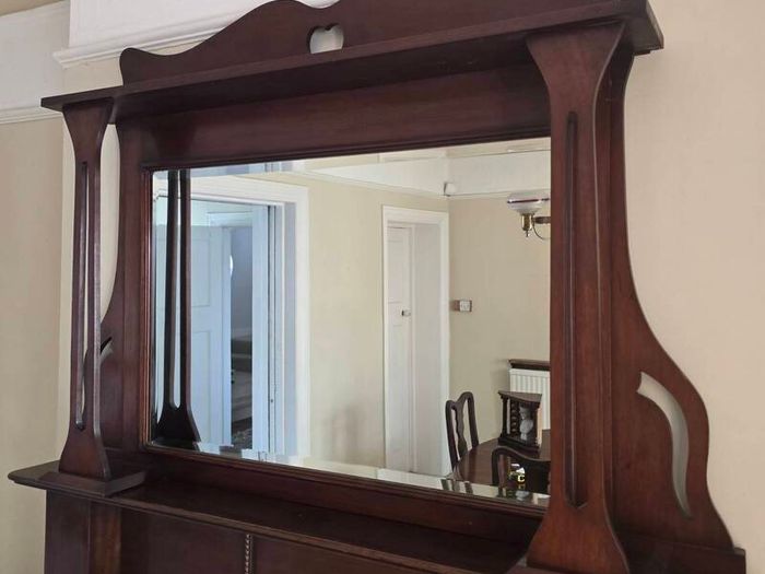 Mahogany Mantelpiece Mirrors