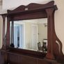 Mahogany Mantelpiece Mirrors Image 2