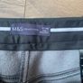 Black leather style trousers Image 4