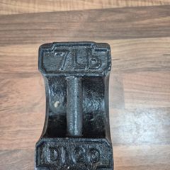 Solid metal weight