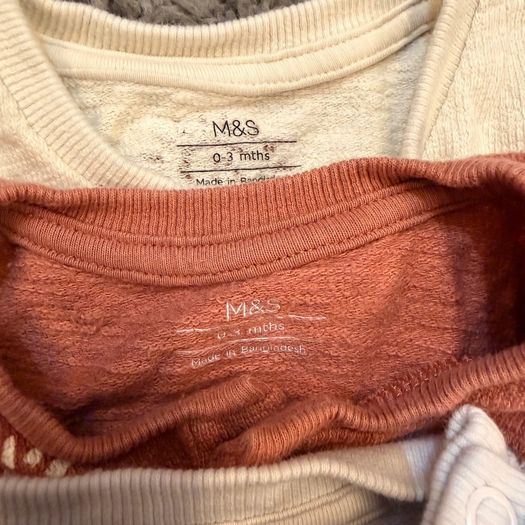 Bundle of M&S baby boy clothes