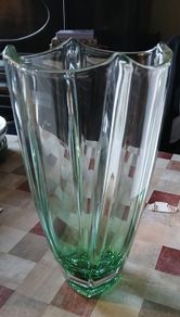 Galway crystal vase.