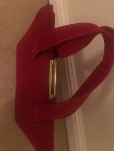 Vintage red bag