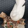 Vintage White Dove Ornament Image 2