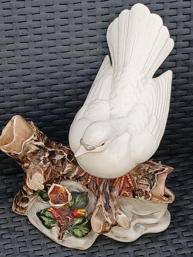 Vintage White Dove Ornament
