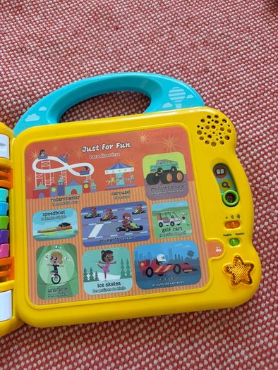 LeapFrog 100 Things That Go, Baby & Toddler Book, Educational and Interactive Bilingual Playbook, Gift for Pre School Kids aged 18, 24, 36+ months, English Version