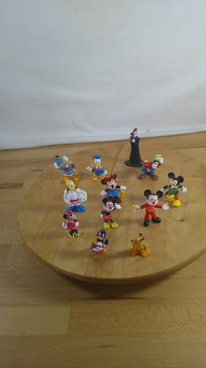 Vintage Disney Figures Lot of 12 Bullyland Germany China & Rare 1996 Nestle Frollo