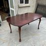 Mahogany dining table Image 6