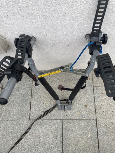 2 Bicycle towbar carrier