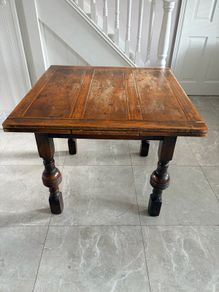 Teak Extendable Table