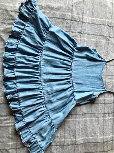 Next girls denim dress