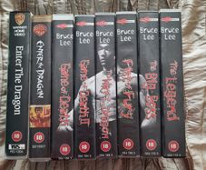 Bruce Lee VHS collection