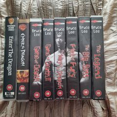 Bruce Lee VHS collection
