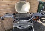 Weber Gas BBQ with barbecue cover  cart with wheels gas bottle and 2 connectors