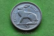 Ireland 1968 year Uncirculated 3 Pence.