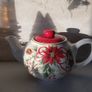 Delph Winter Christmas Tea Pot Image 2
