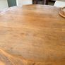 Oak dining table Image 3