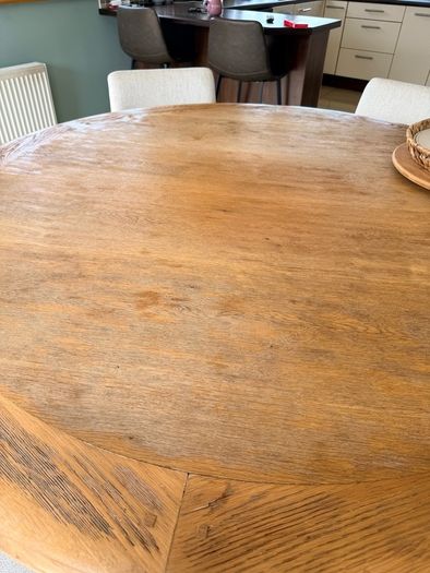 Oak dining table