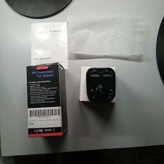 Bluetooth Car FM Transmitter for Hands Free calls + Charger