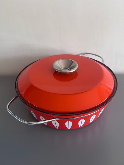 Vintage Cathrineholm pot Scandinavian retro