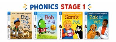 Early Readers Phonics Books by Julia Donaldson - Read with Oxford