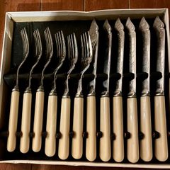 Vintage Firth Staybrite Cutlery Set- Fish Knives and Forks
