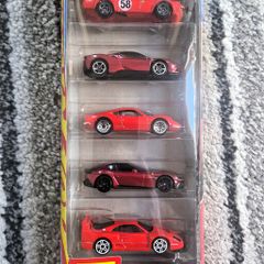 Hot Wheels - Ferrari 5 Pack