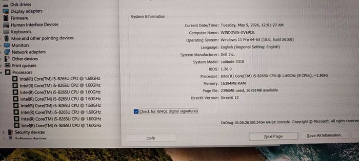 Dell Latitude 3310 Touchscreen