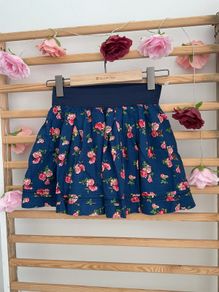 skirt Bnwt 100% cotton floral skirt medium Abercrombie & fitch