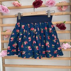 skirt Bnwt 100% cotton floral skirt medium Abercrombie & fitch