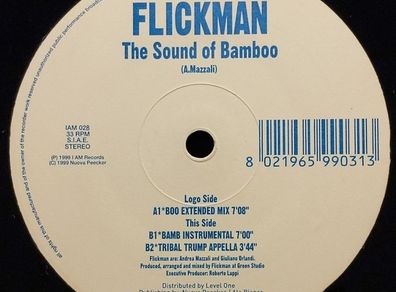 Classic 90's Dance Vinyl - Flickman - Sound Of Bamboo