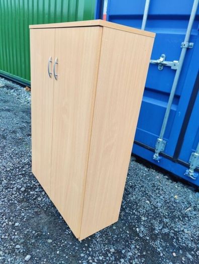 Double Door Office Cabinet Beech  Great Condition