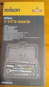 40 pc Socket Set