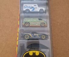 Hot Wheels Batman Vehicles x 5