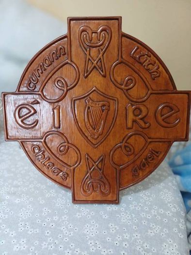 Collectible Vintage Mahogany GAA Plaque
