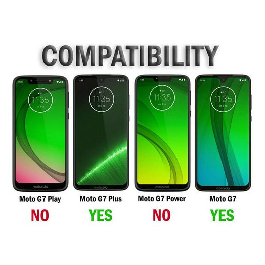 Motorola Moto G7 / G7 Plus Tempered Glass Premium Screen Protector Guard Film - FHT06MTG