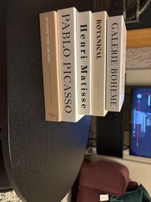 Set of Decorative Book Storage Boxes (5 Pieces)