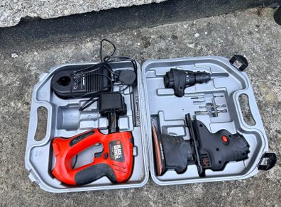 Black & Decker Quattro KC2000F Multi Tool Drill Sander Saw Kit