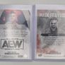 AEW Brian Cage Upper Deck Wrestling Trading Cards x2 Image 2