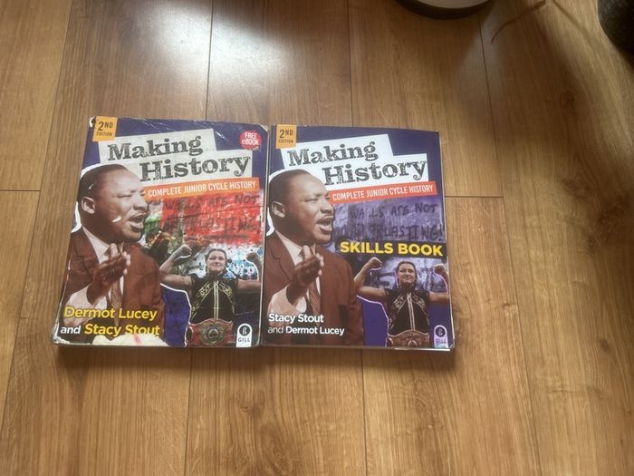 Making history junior cert history book including skills book