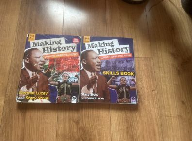 Making history junior cert history book including skills book