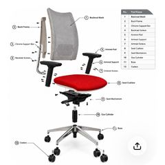 Premium Luxy office chair
