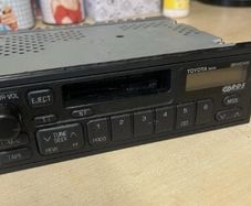 Toyota MR2 Corolla Carina Vintage Single DIN Vintage RDS Radio Cassette Player 58406