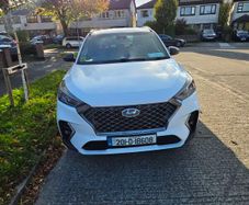 2020 White Hyundai Tucson N Line