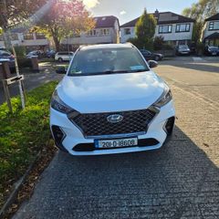 2020 White Hyundai Tucson N Line